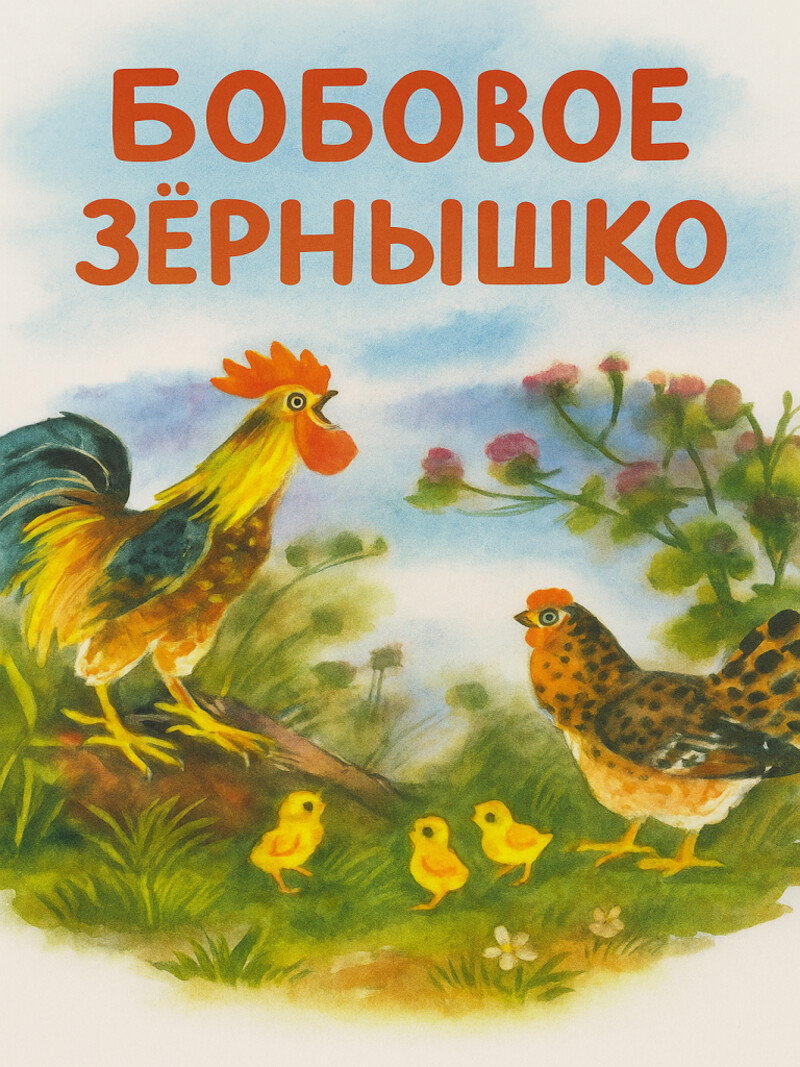 Аудиосказка «Петух и бобок»
