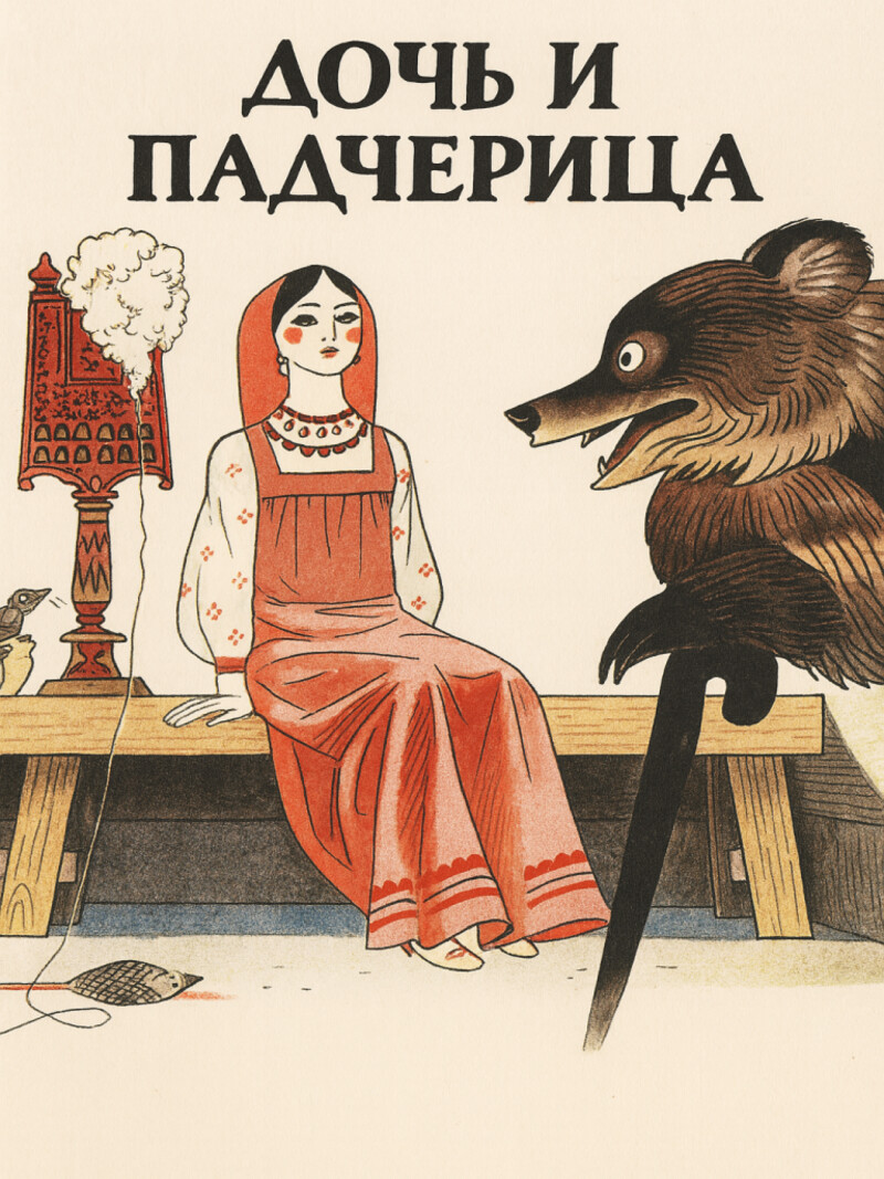 Дочь и падчерица — русская народная аудиосказка