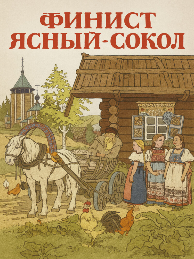 Пёрышко Финиста Ясна-Сокола – русская народная аудиосказка