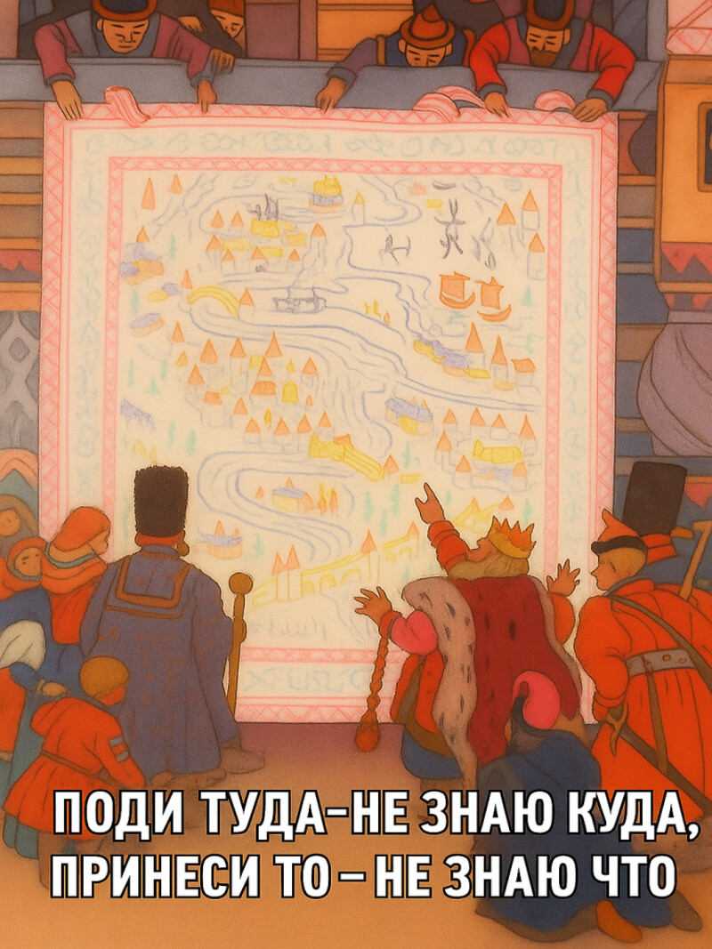 Поди туда-не знаю куда, принеси то-не знаю что – русская народная аудиосказка