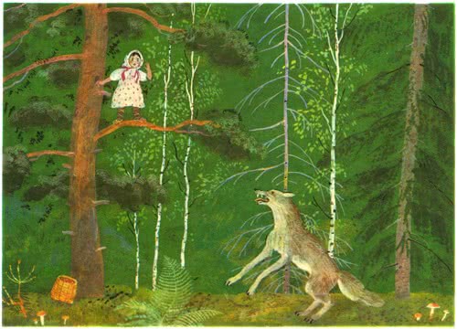 Снегурушка и лиса - русская народная сказка