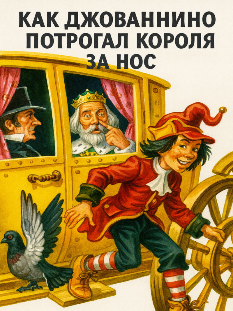 Аудиосказка «Как Джованнино потрогал короля за нос»