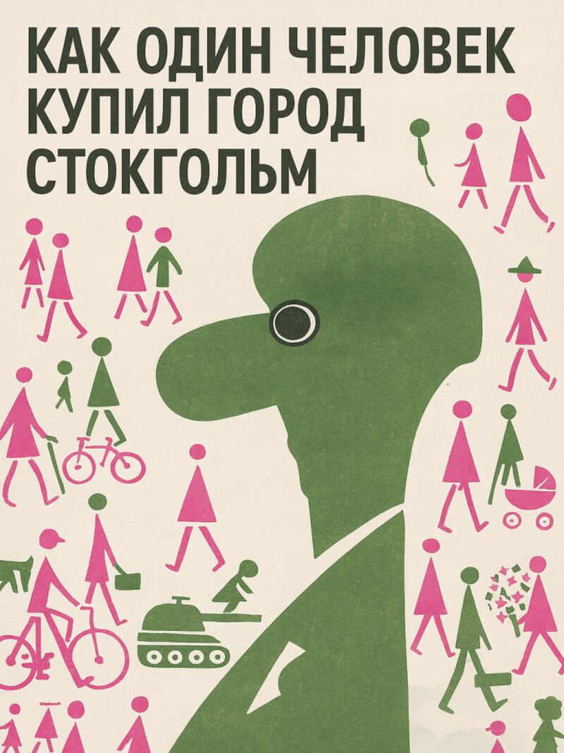 Аудиосказка «Как один человек купил город Стокгольм»