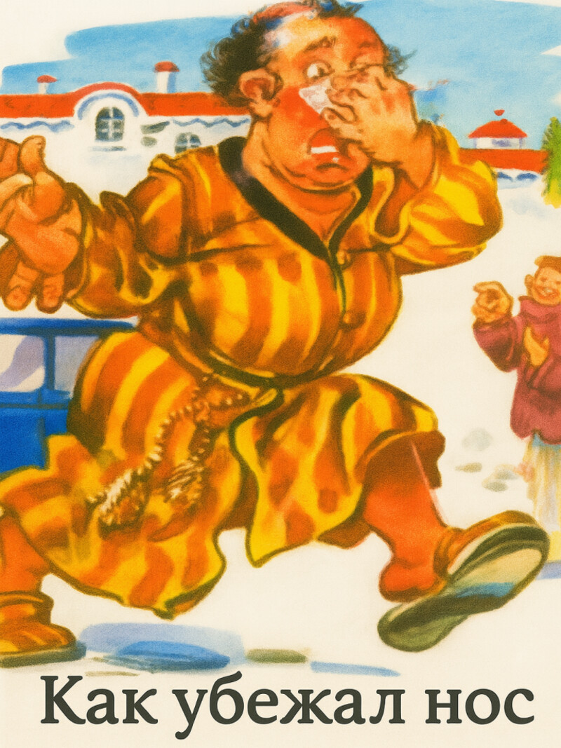 Аудиосказка «Как убежал нос»