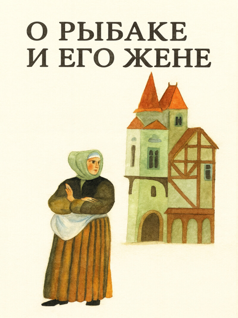 Сказка о рыбаке и его жене — Братья Гримм