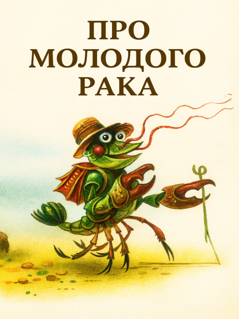 Аудиосказка «Про молодого рака»