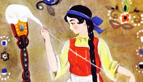 Дочь и падчерица — русская народная сказка. Детские сказки онлайн