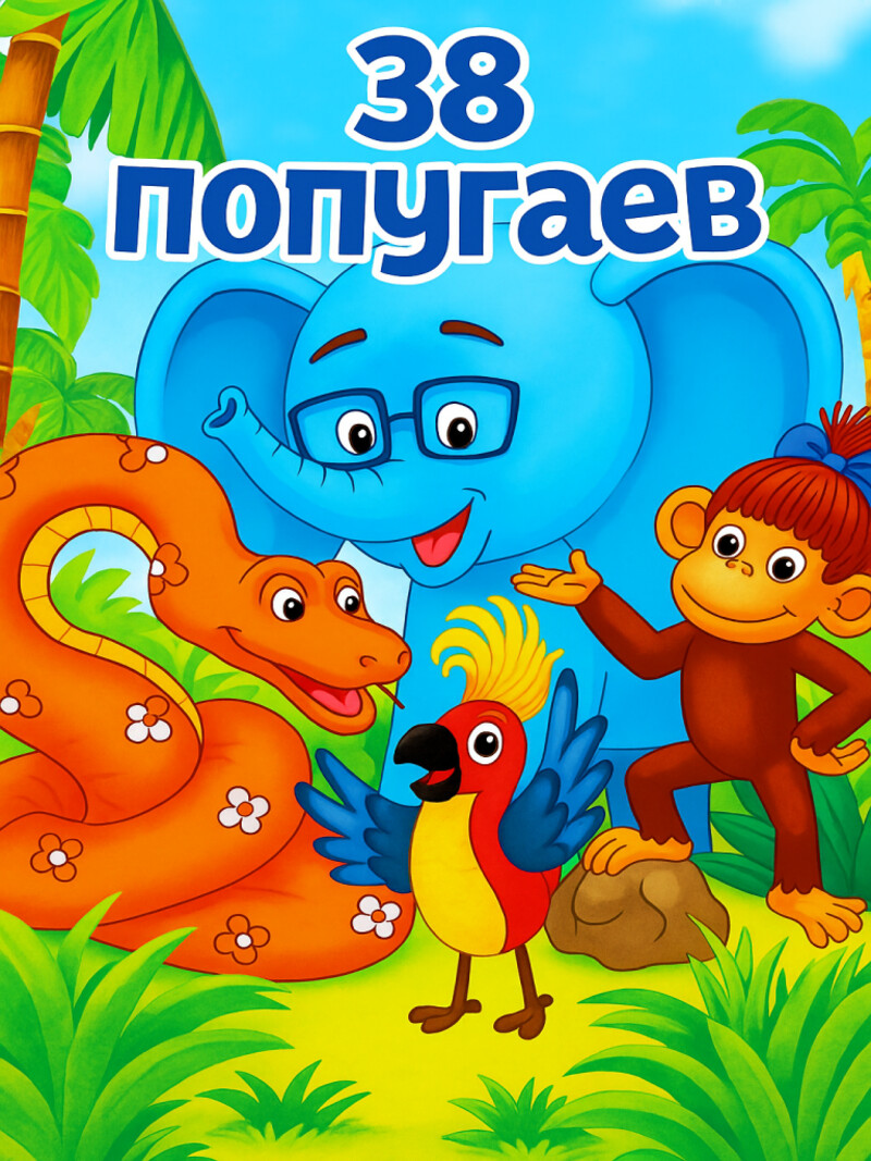 Аудиосказка «38 попугаев (Это я ползу)»