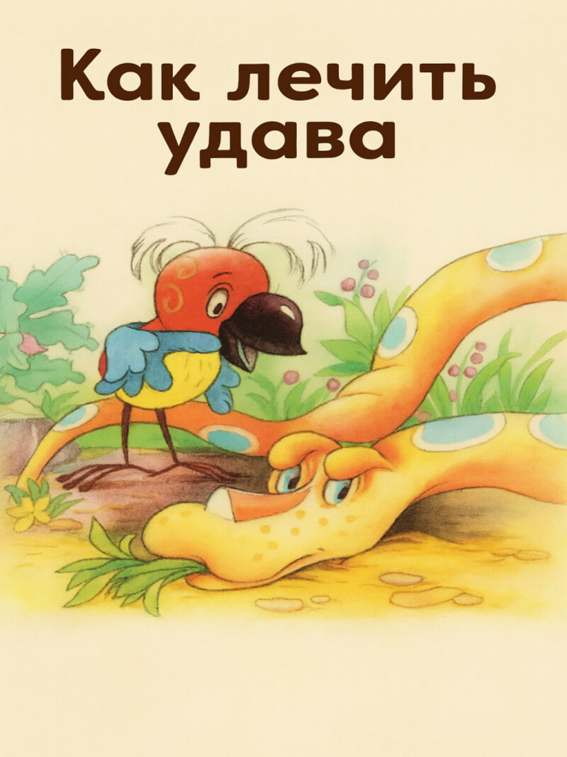 Аудиосказка «Как лечить удава»