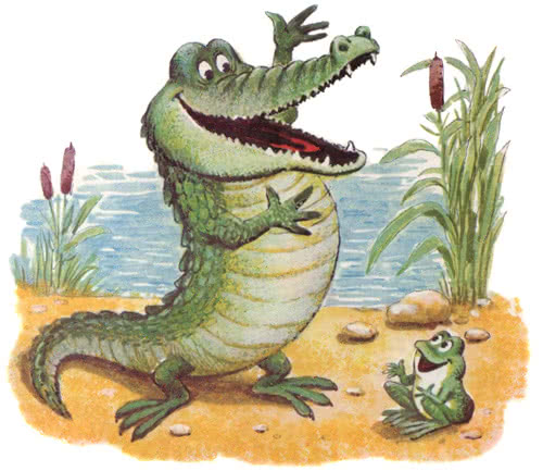 Чуковский крокодил читать с картинками онлайн бесплатно