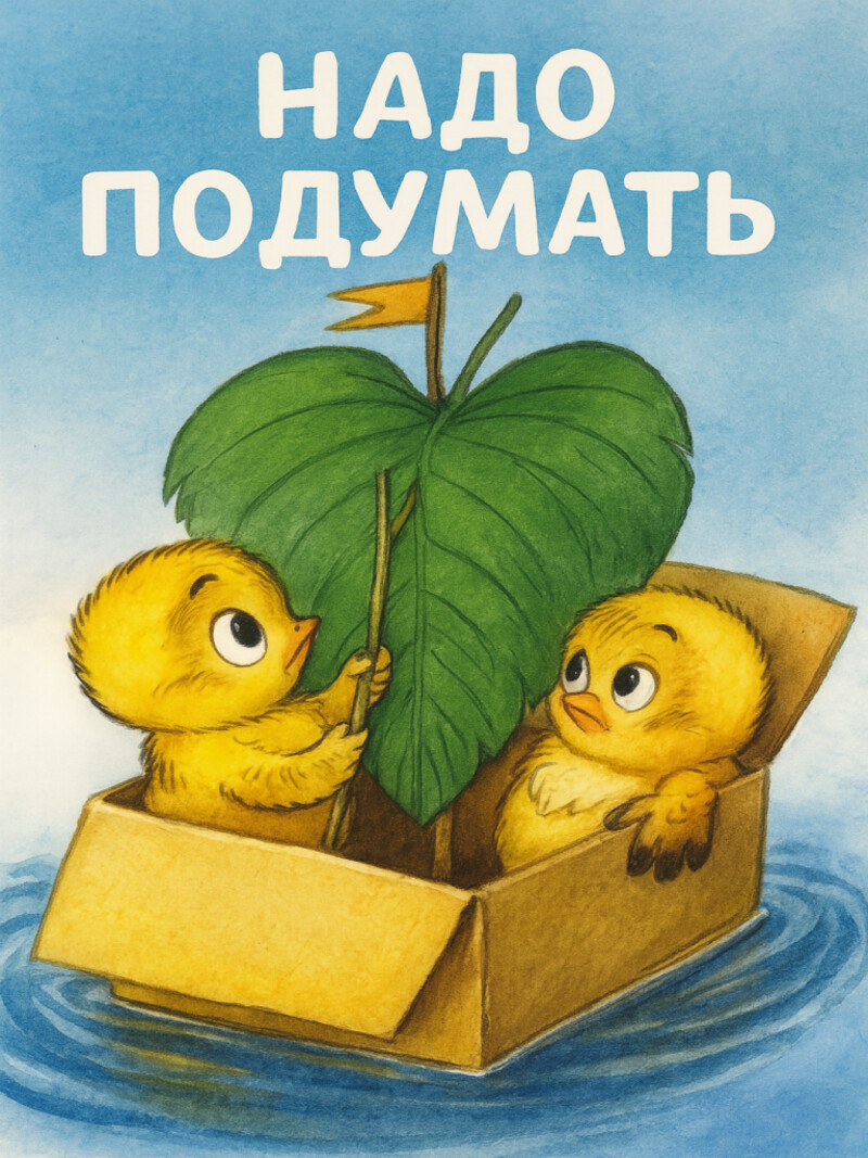 Аудиосказка «Надо подумать»