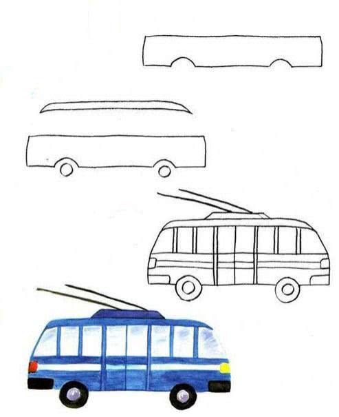 Рисуем технику и транспорт