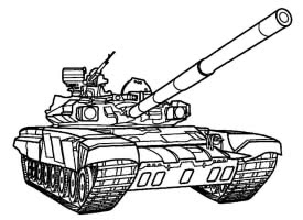 Раскраски Танки. Раскраски с боевыми танками и сражениями.