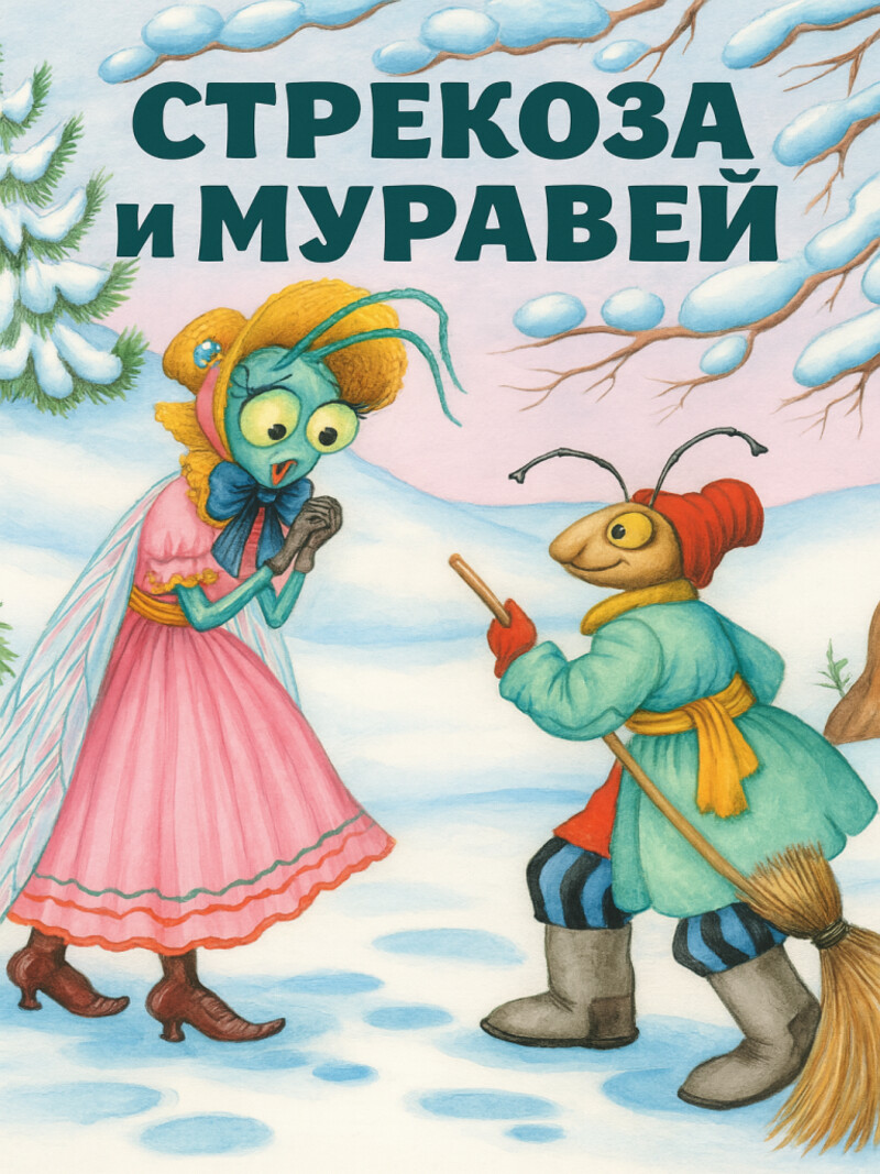 Стрекоза и Муравей