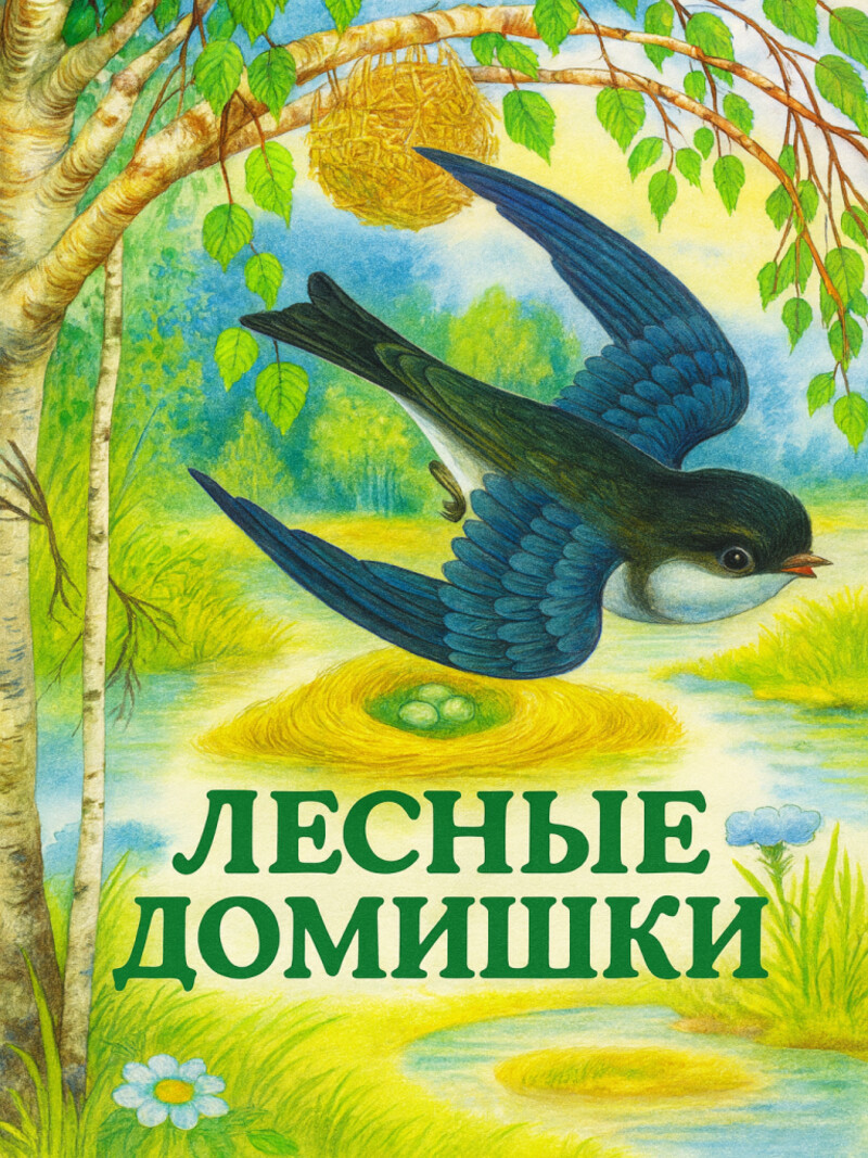 Лесные домишки — Бианки В.В.&nbsp;(аудиоверсия)