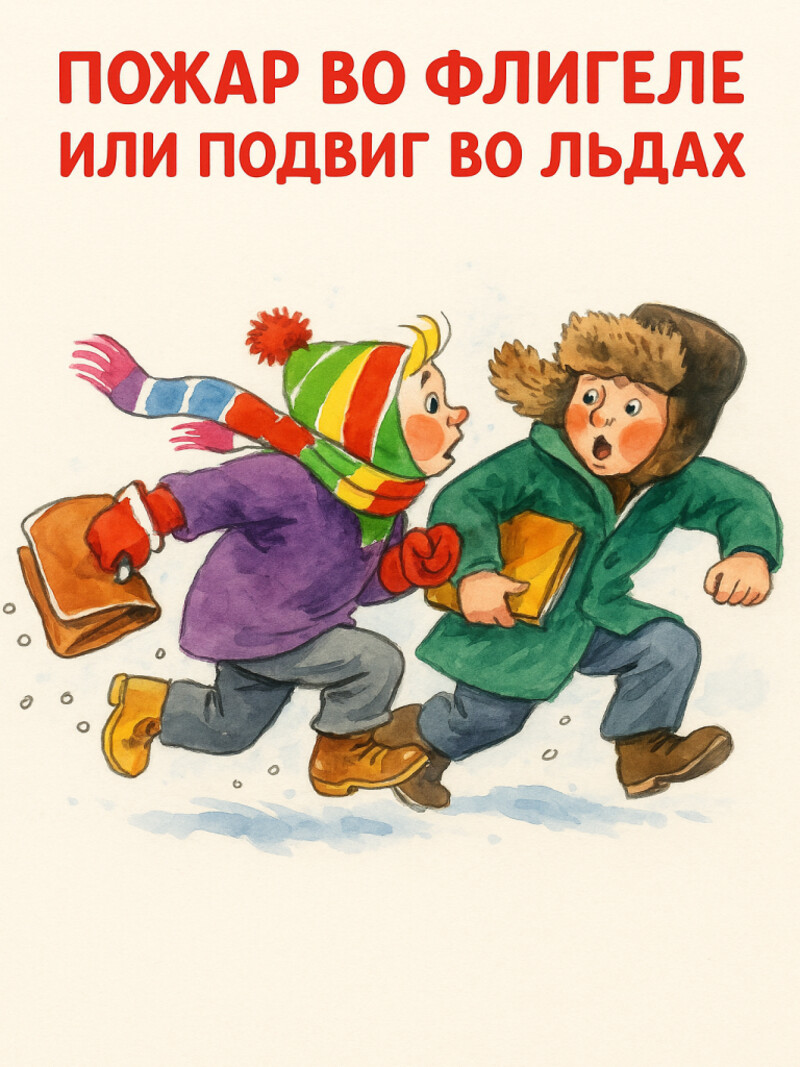 Аудиорассказ «Пожар во флигеле или подвиг во льдах»