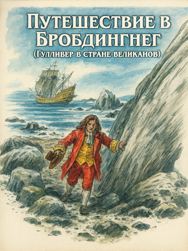 Аудиосказка «Путешествие Гулливера в Бробдингнег»