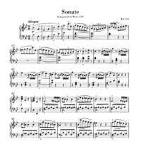 Соната для фортепиано си бемоль, К570 - Вольфганг Амадей Моцарт