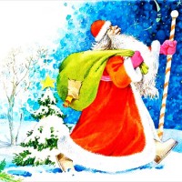Шел по лесу Дед Мороз - новогодняя песня