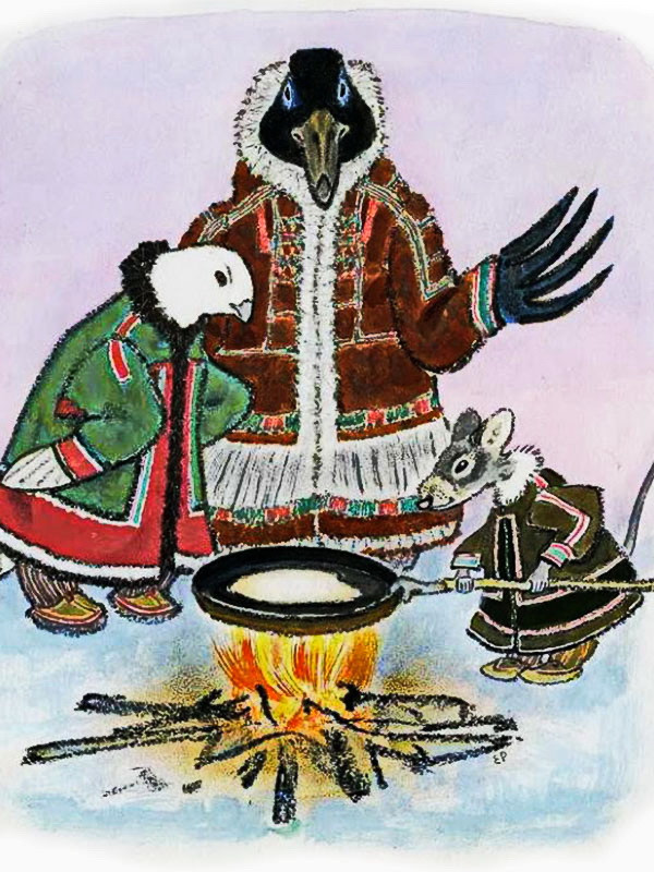 Кто лепешки съел — ненецкая аудиосказка