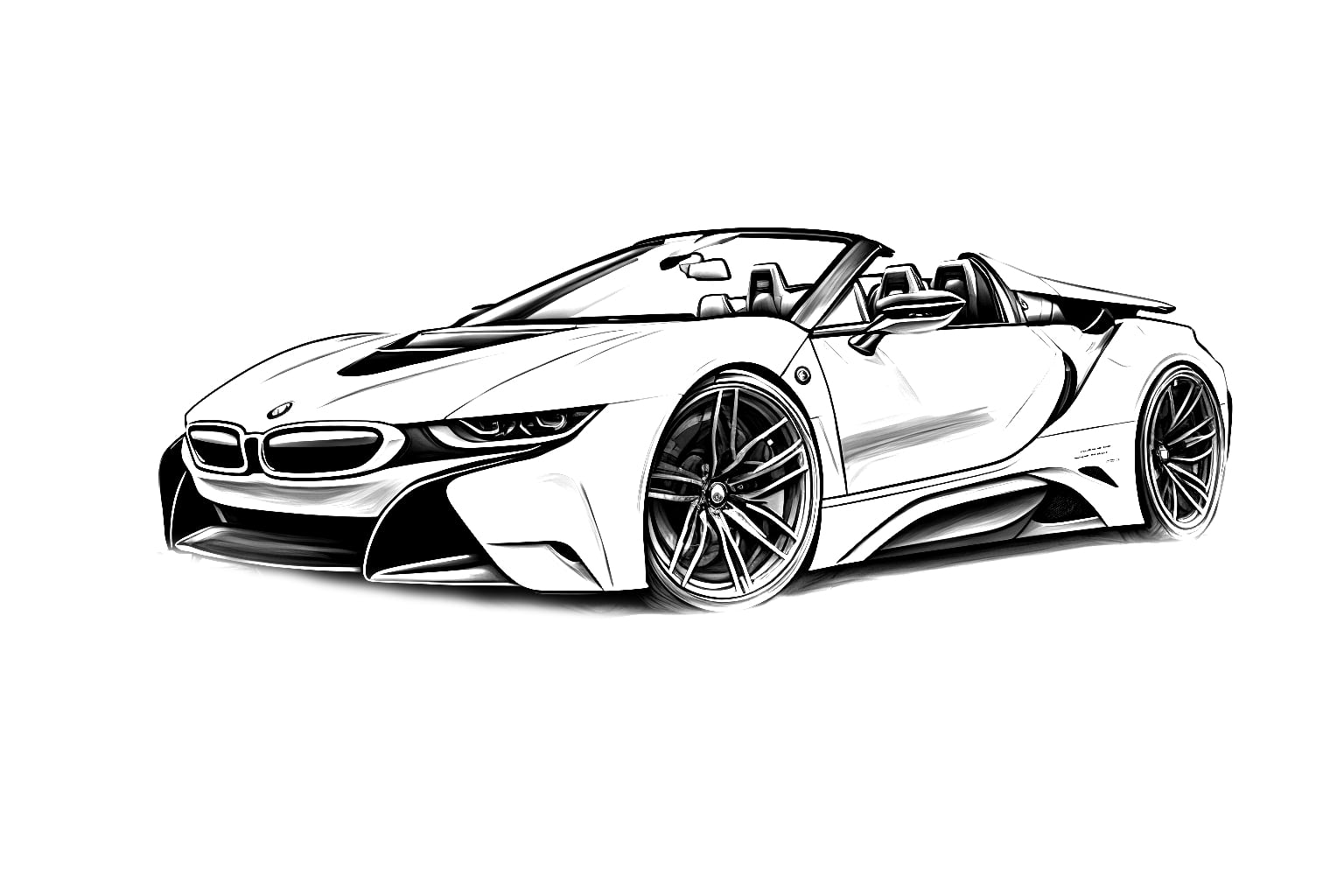 BMW I8 Roadster