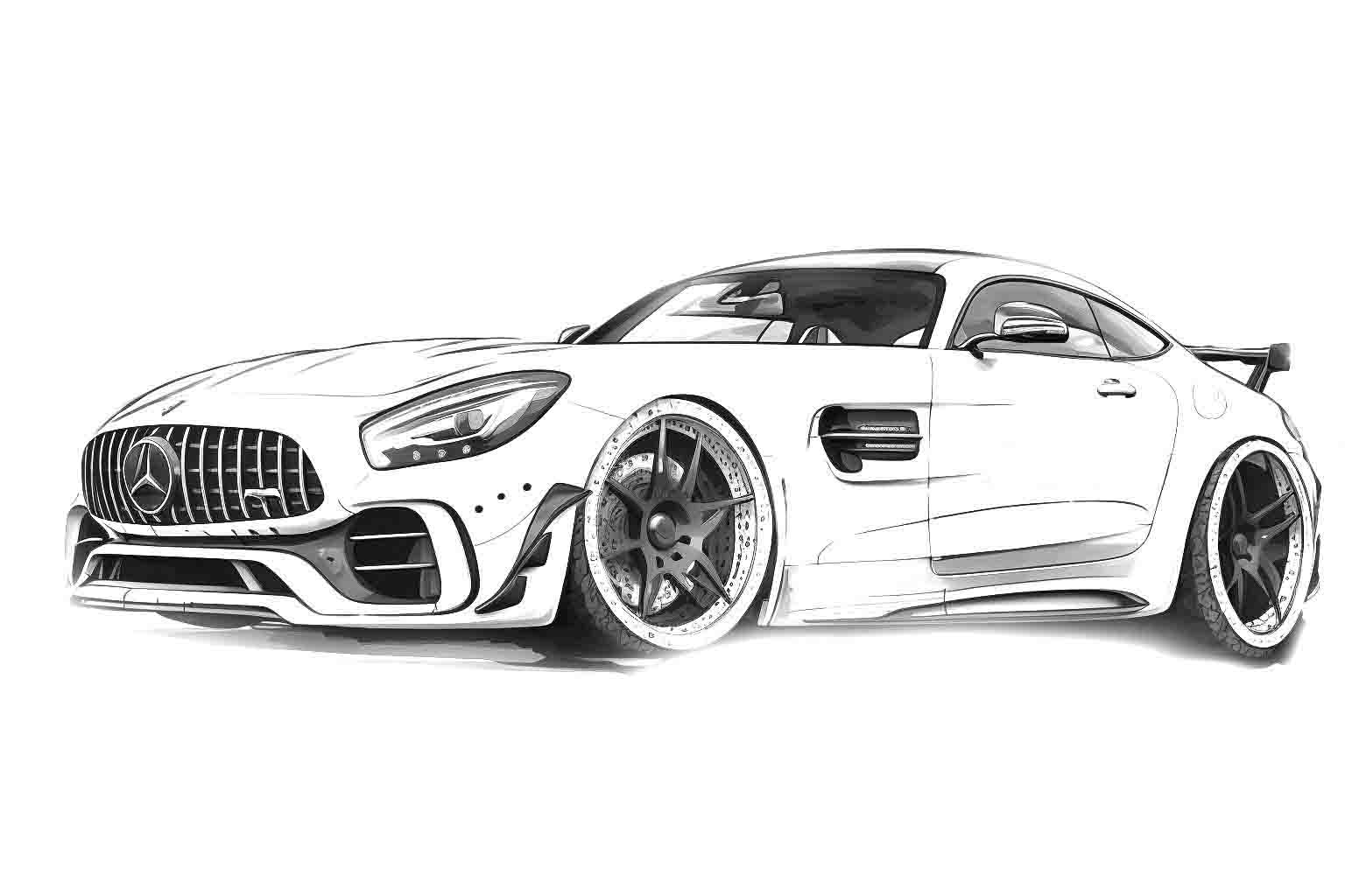 Mercedes Benz AMG GT-R