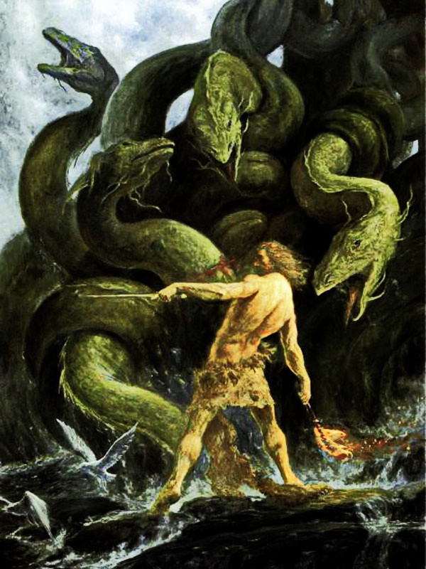 Аудиосказка «Подвиги Геракла. Лернейская гидра»