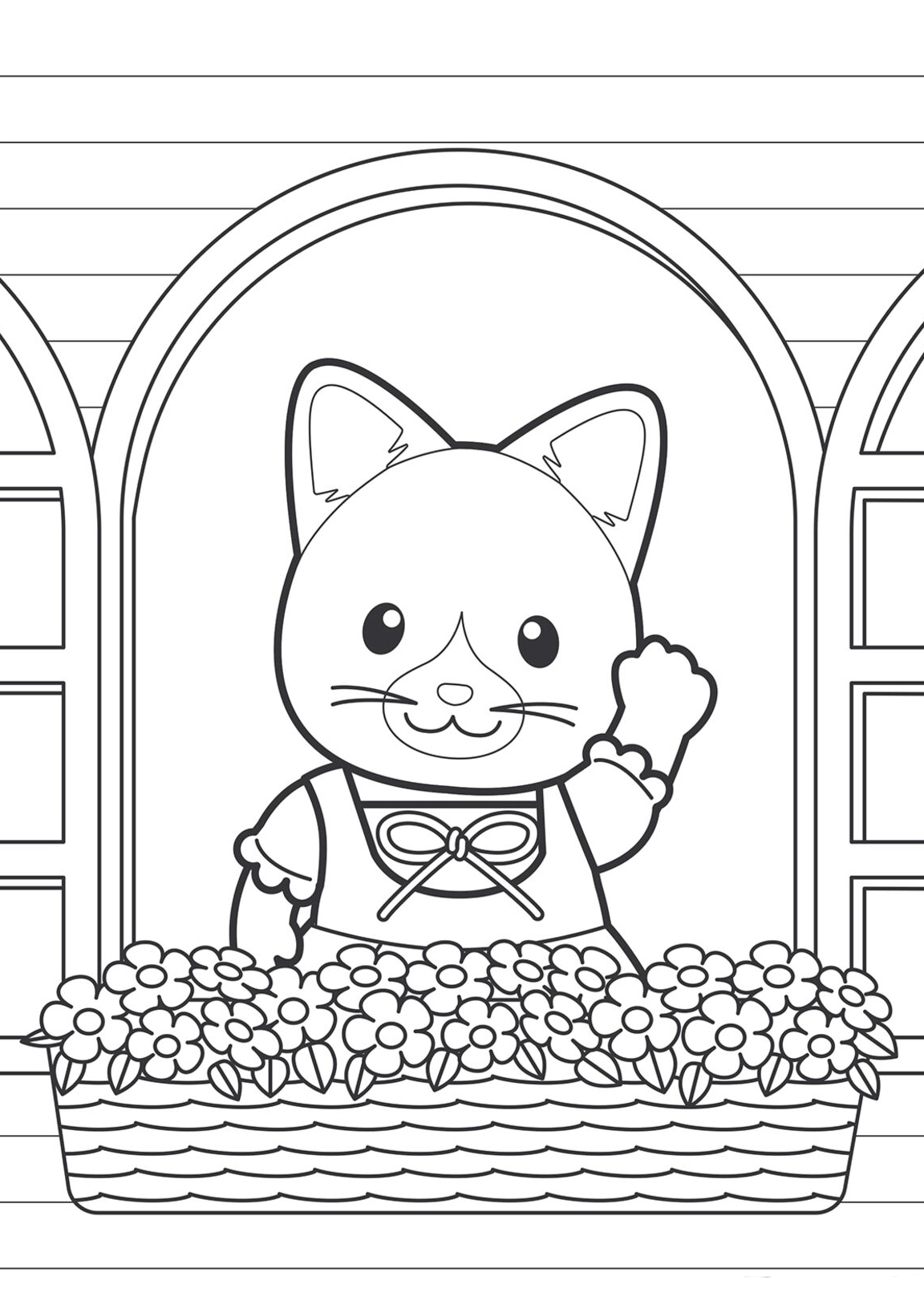 Bobbie goods coloring book. Раскраска Сильваниан Фэмили.