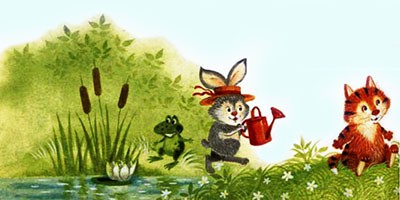 Петушок и солнышко