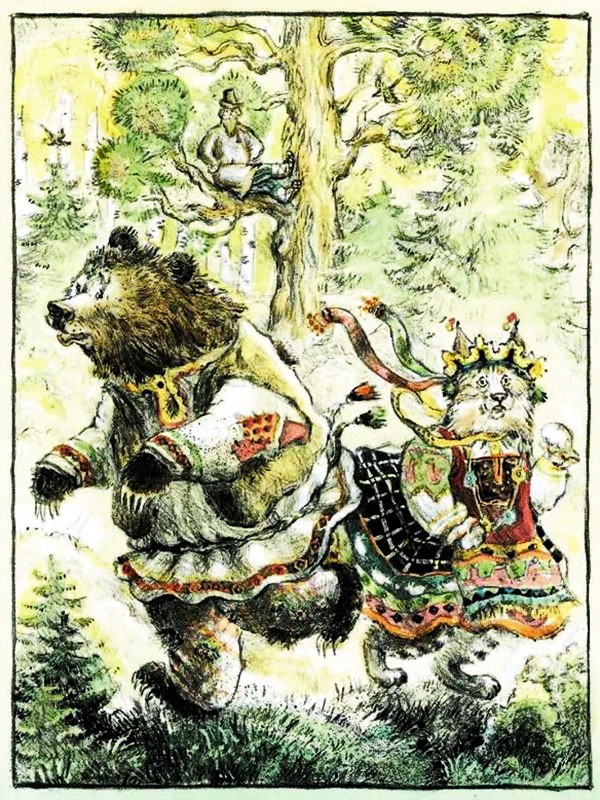 Рысь, мужик и медведь — Толстой А.Н.&nbsp;(аудиоверсия)