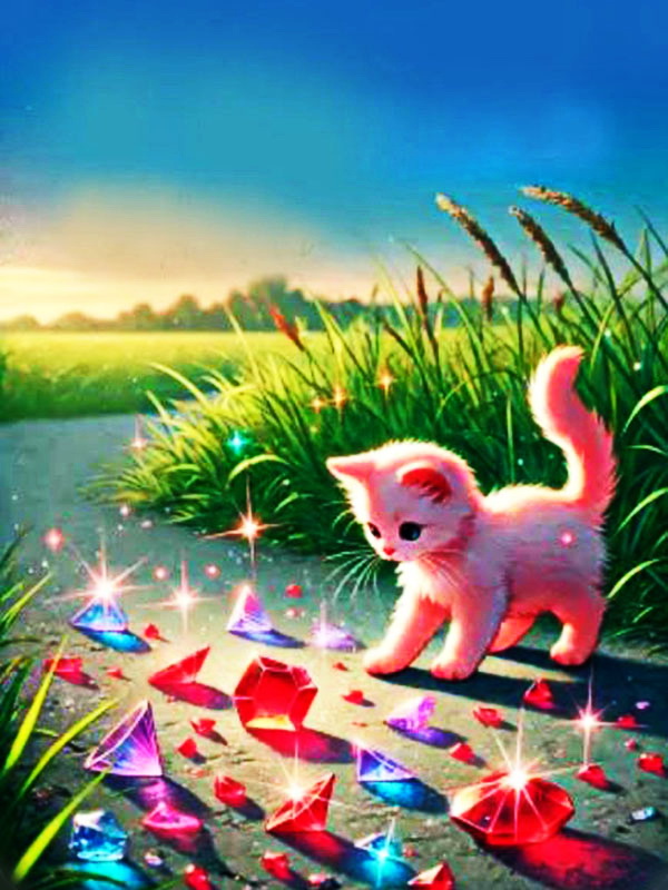 Аудиосказка «Котенок и стеклышко»