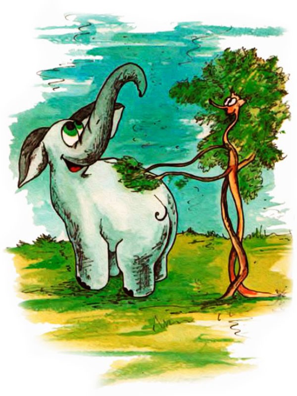 Аудиосказка «Слон и можжевельник»