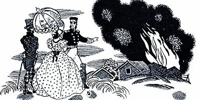 Деревенский пожар