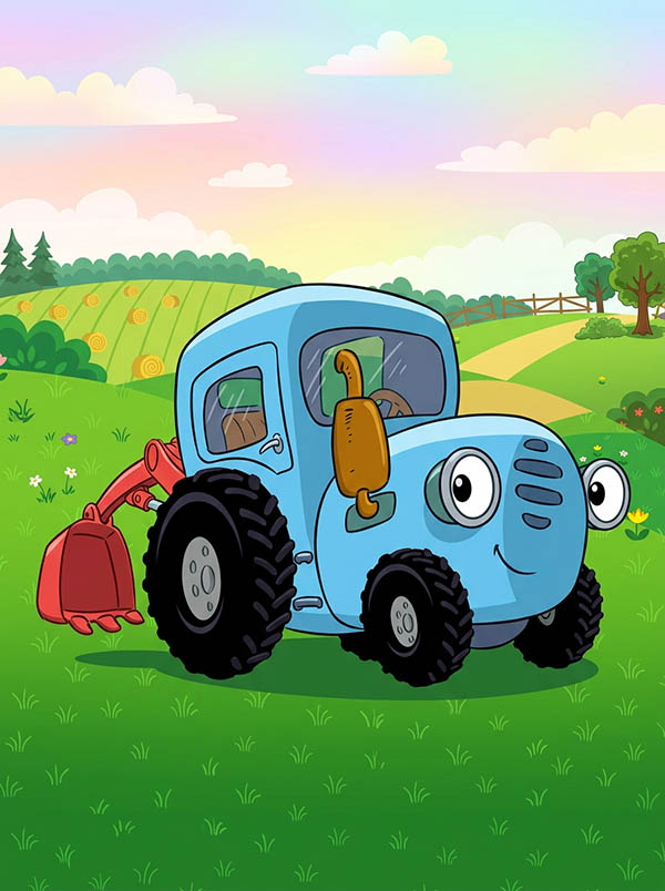 Детство Синего трактора