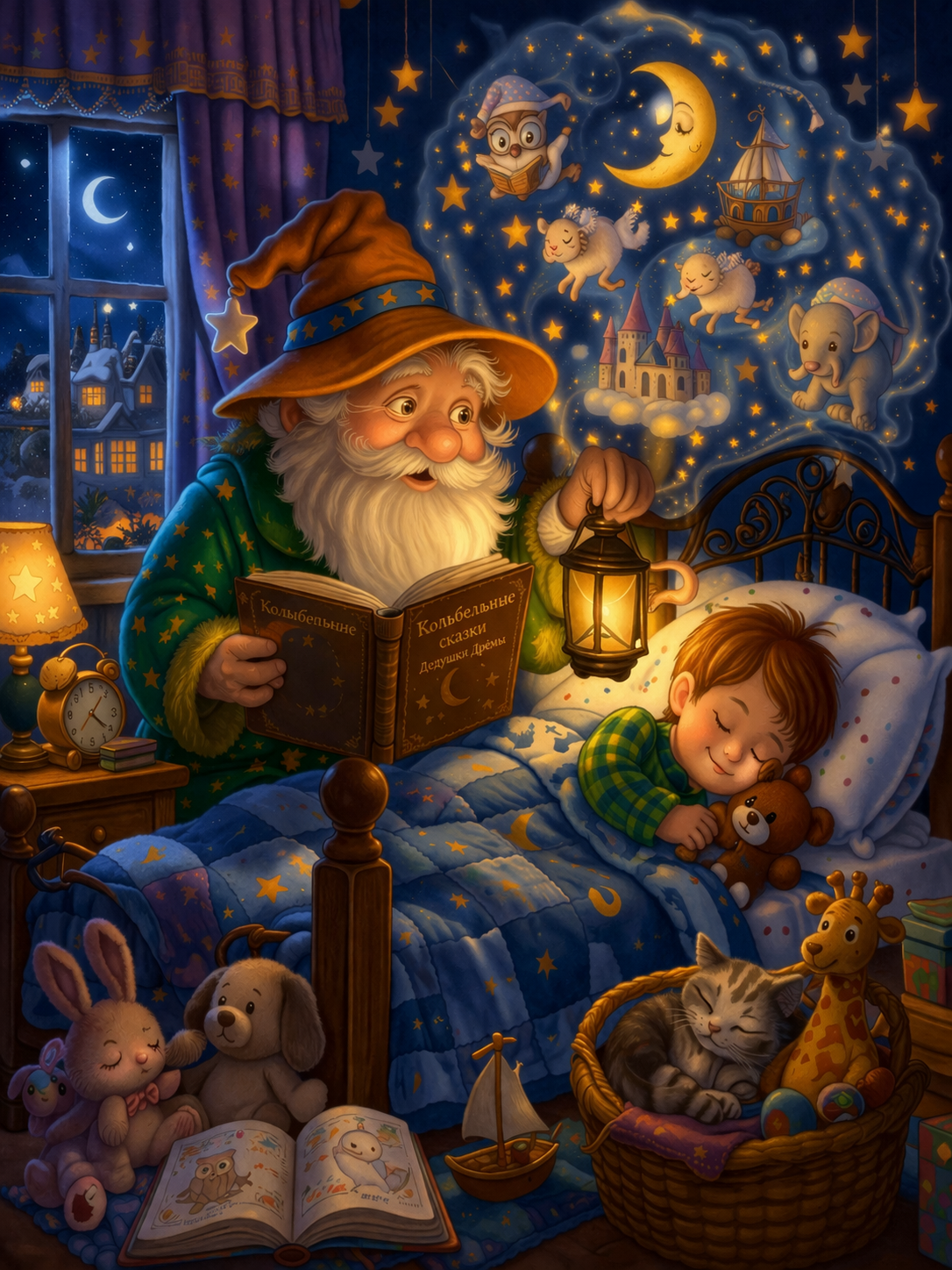 Колыбельные сказки Дедушки Дремы (аудиоверсия)