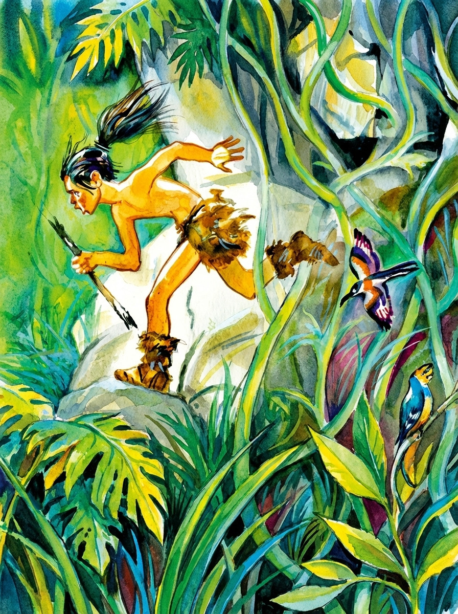 Аудиосказка «Приключения доисторического мальчика»