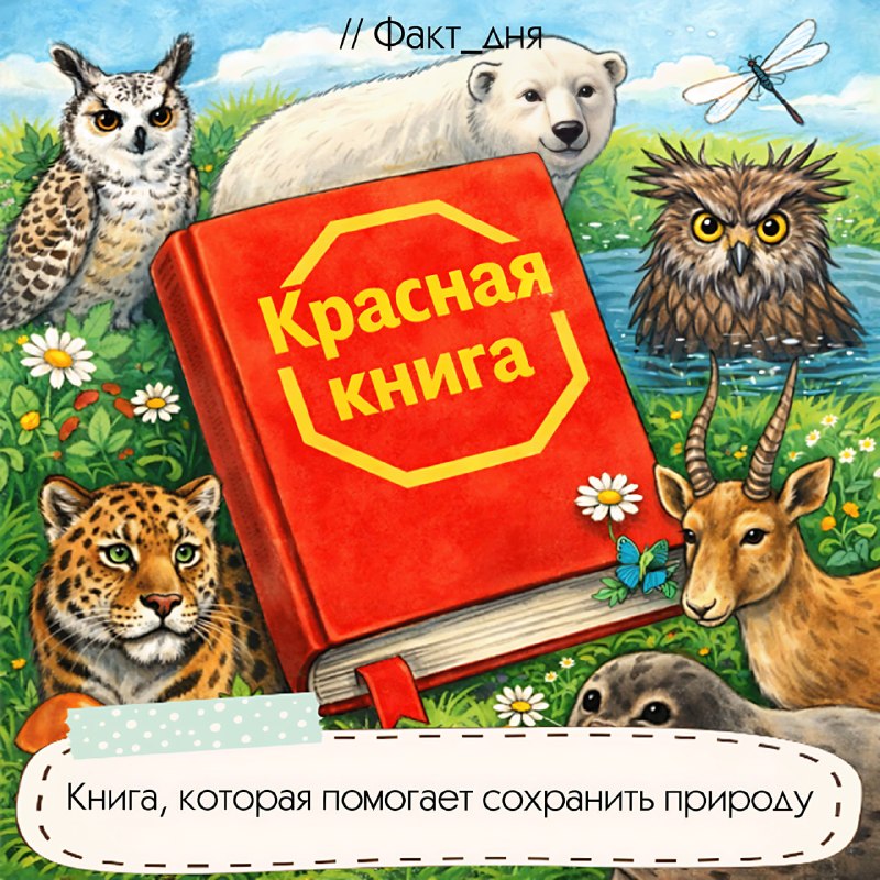 Красная книга-спасатель животных