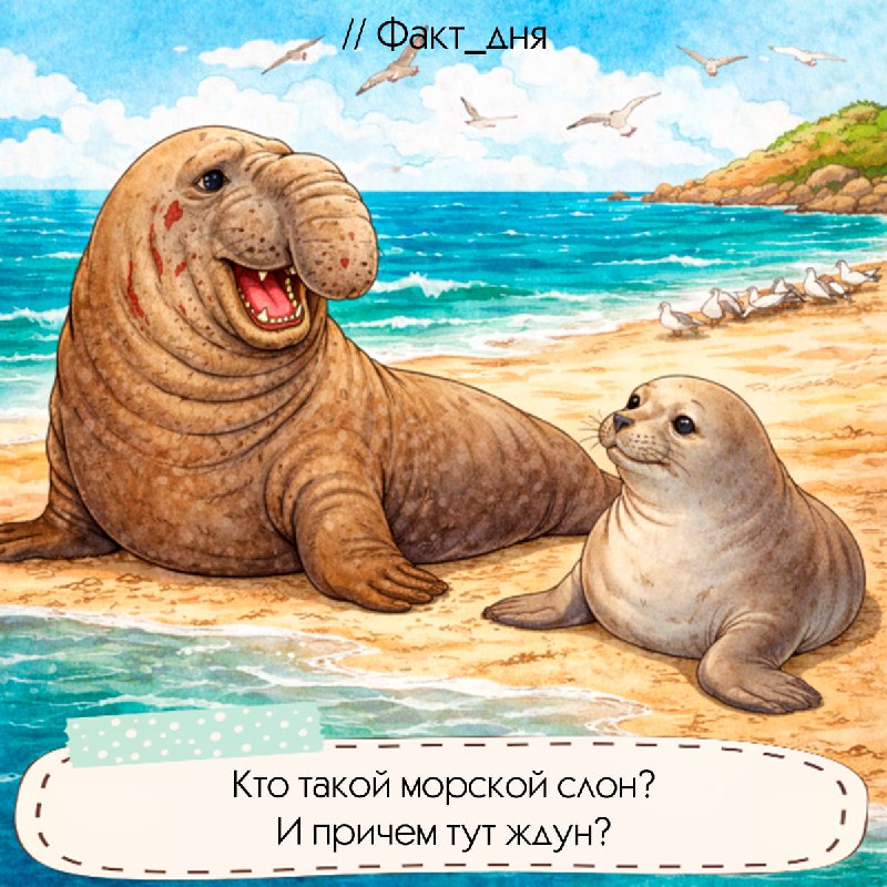 Морские слоны-гиганты океана