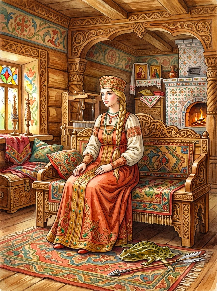 Откуда пришла волшебная лягушка?